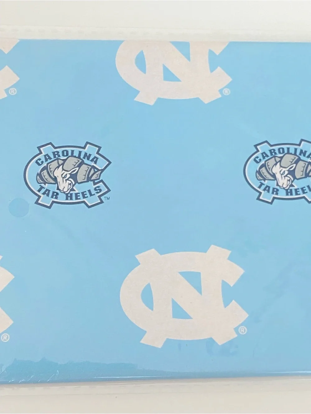 University of North Carolina UNC Tar Heels Collegiate Wrapping Paper 30